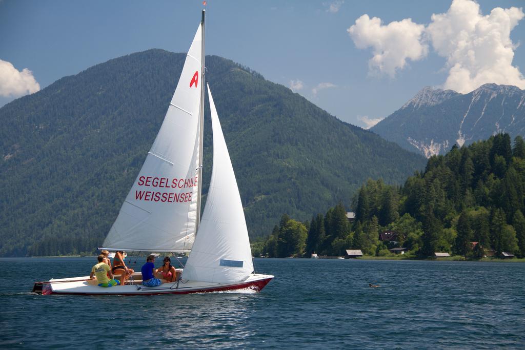 Ferienhof Obergasser Und Bergblick Вайсензее Екстериор снимка