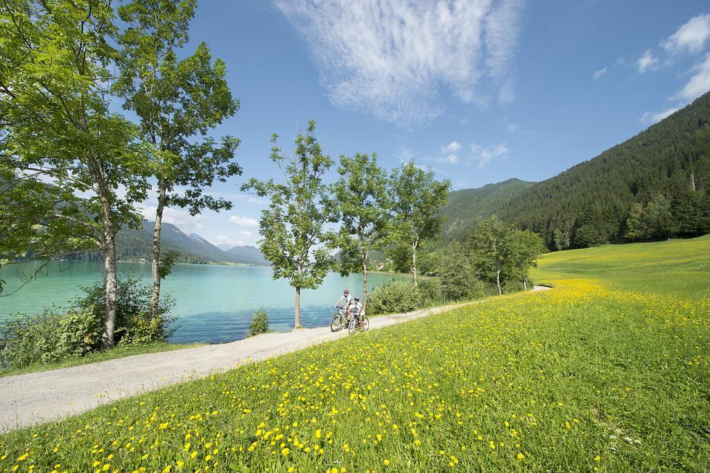 Ferienhof Obergasser Und Bergblick Вайсензее Екстериор снимка